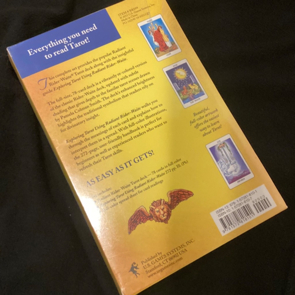 Exploring Tarot Using Radiant Rider-Waite® Tarot Set - Picture 2 of 6